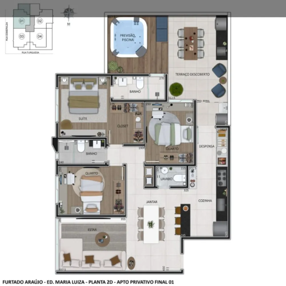 Apartamento, 3 quartos, 46 m² - Foto 16
