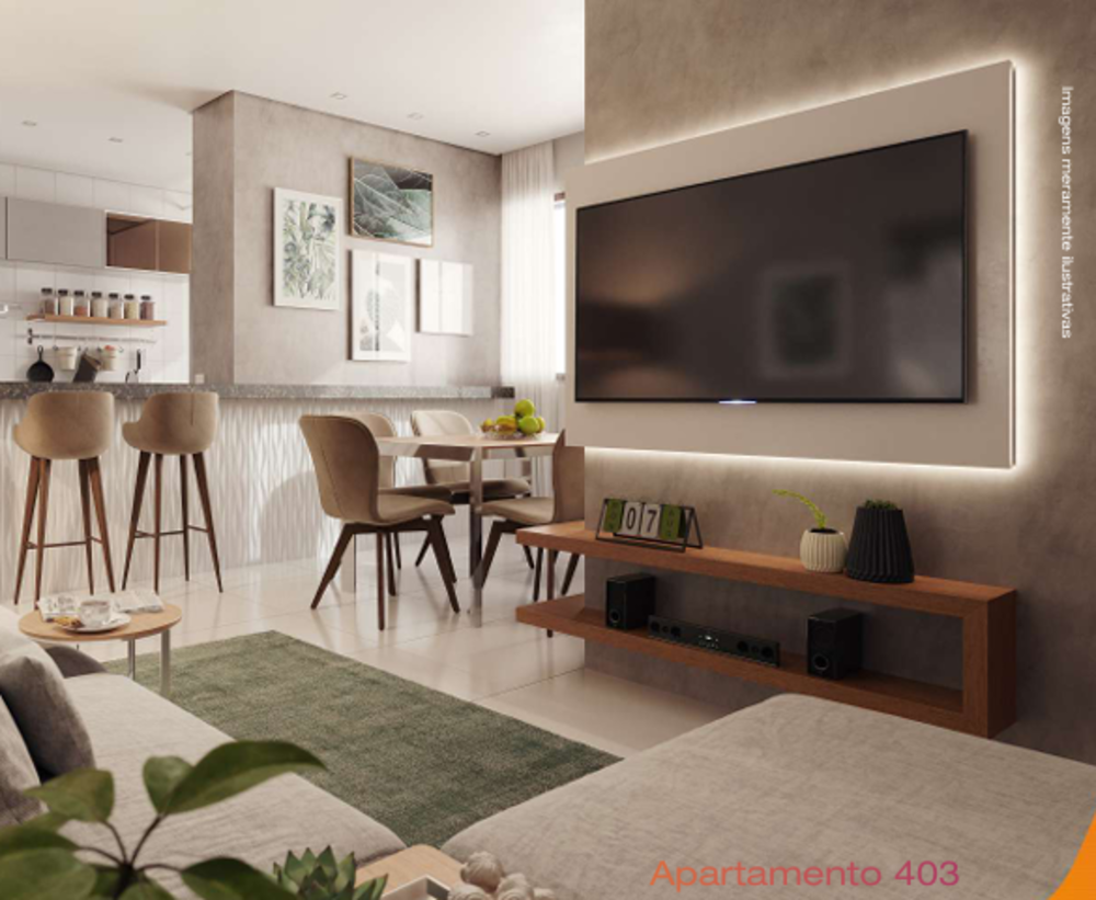 Apartamento à venda com 3 quartos, 78m² - Foto 4