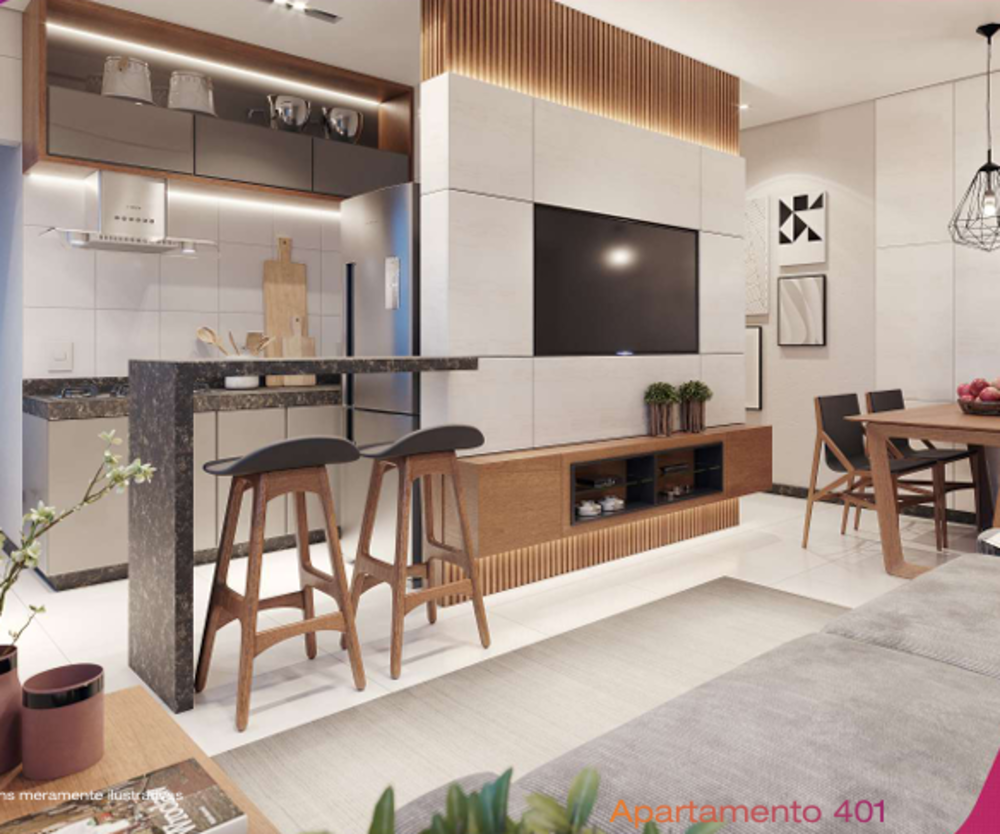 Apartamento à venda com 3 quartos, 78m² - Foto 3