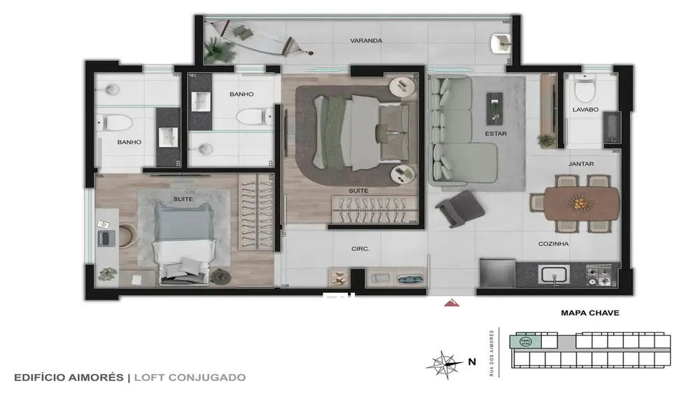 Apartamento, 1 quarto, 30 m² - Foto 9