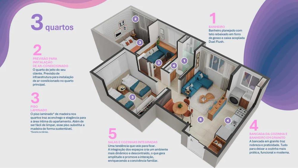Apartamento, 3 quartos, 55 m² - Foto 14