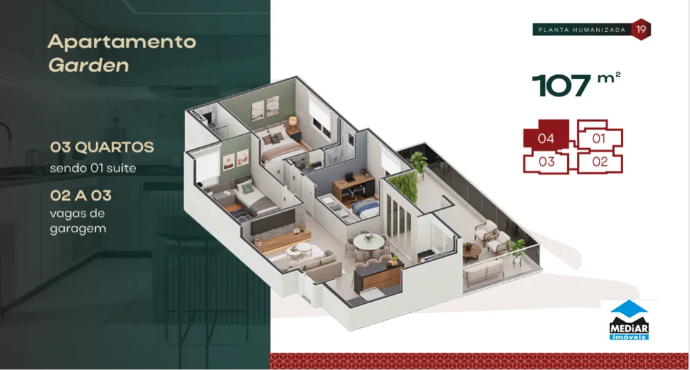 Apartamento, 3 quartos, 83 m² - Foto 16