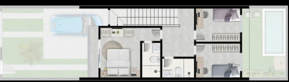 Casa, 3 quartos, 89 m² - Foto 6