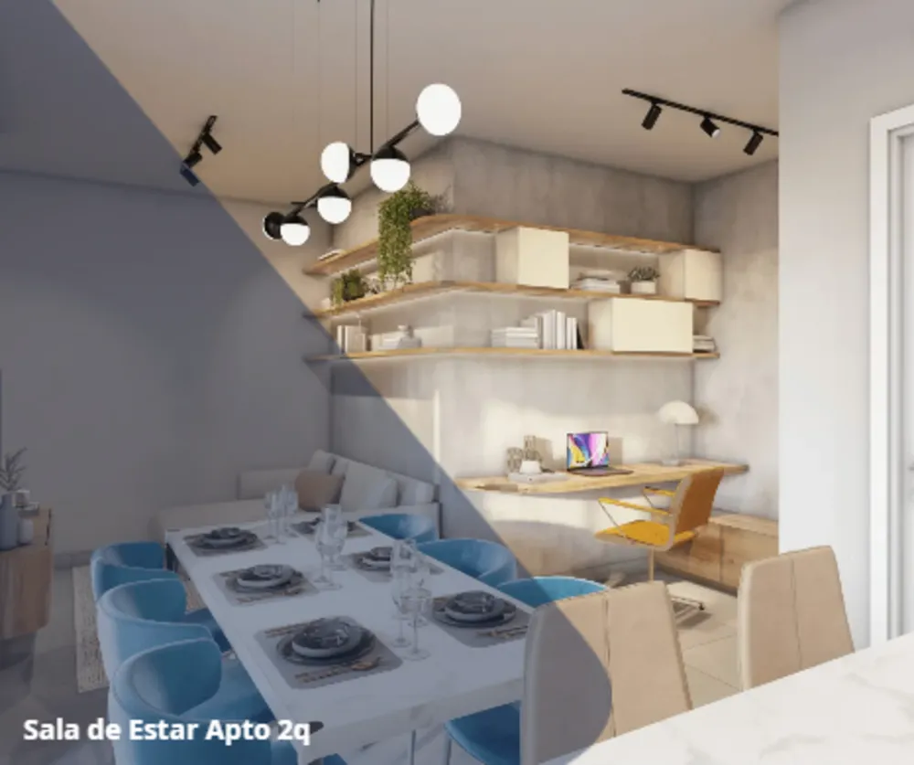 Apartamento, 3 quartos, 83 m² - Foto 2