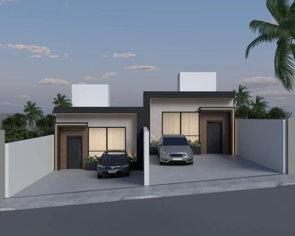 Casa, 3 quartos, 80 m² - Foto 1