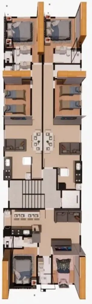 Apartamento, 2 quartos, 50 m² - Foto 5