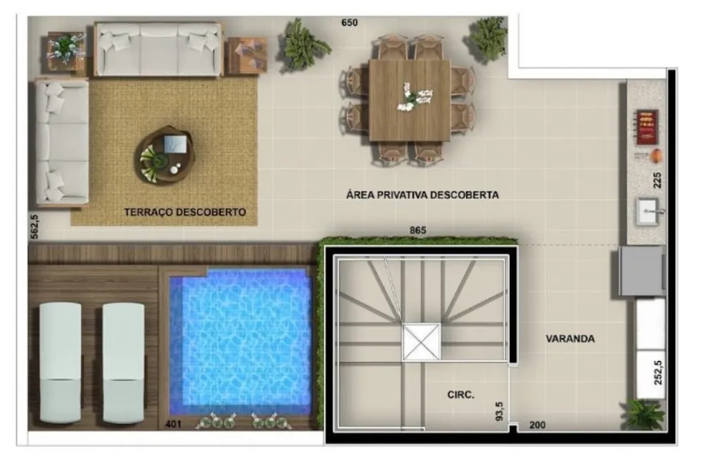 Cobertura, 2 quartos, 120 m² - Foto 12
