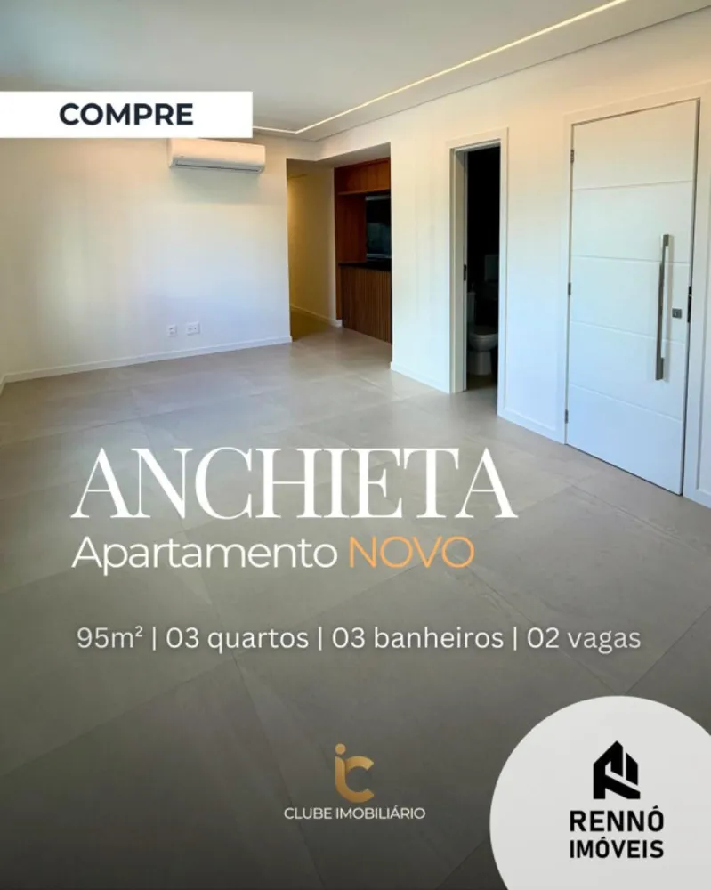 Apartamento, 3 quartos, 95 m² - Foto 1