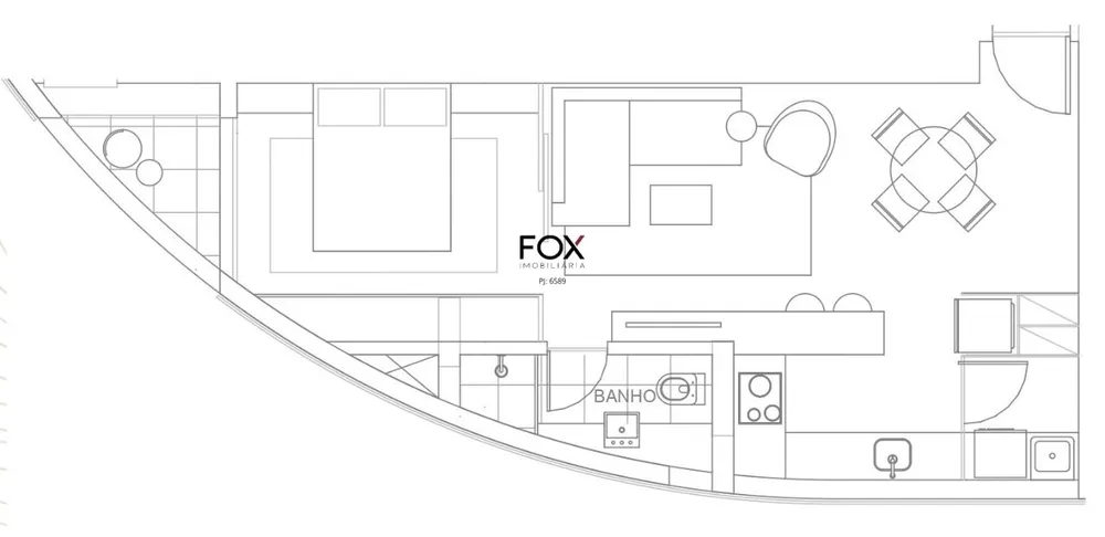 Cobertura, 1 quarto, 97 m² - Foto 8