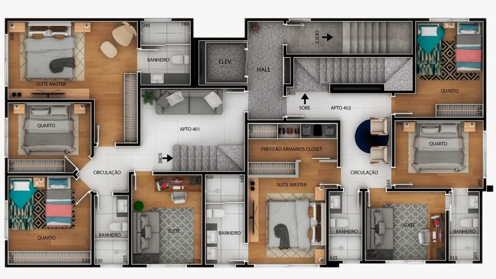 Cobertura, 4 quartos, 125 m² - Foto 6