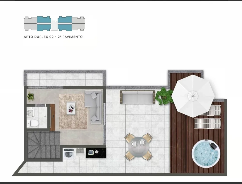 Apartamento, 2 quartos, 55 m² - Foto 8