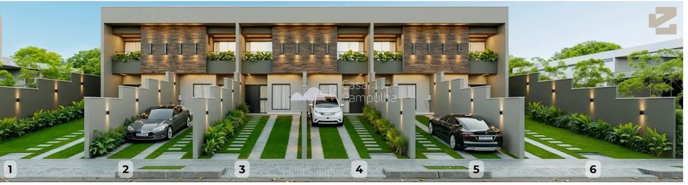 Casa, 3 quartos, 122 m² - Foto 2