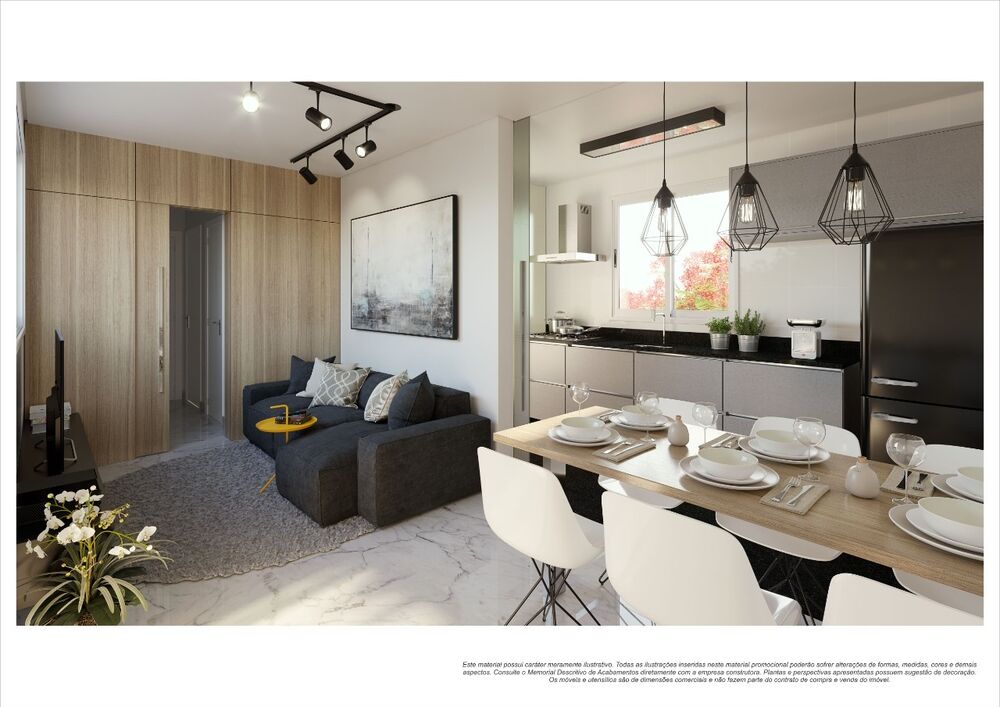Apartamento à venda com 2 quartos, 54m² - Foto 2
