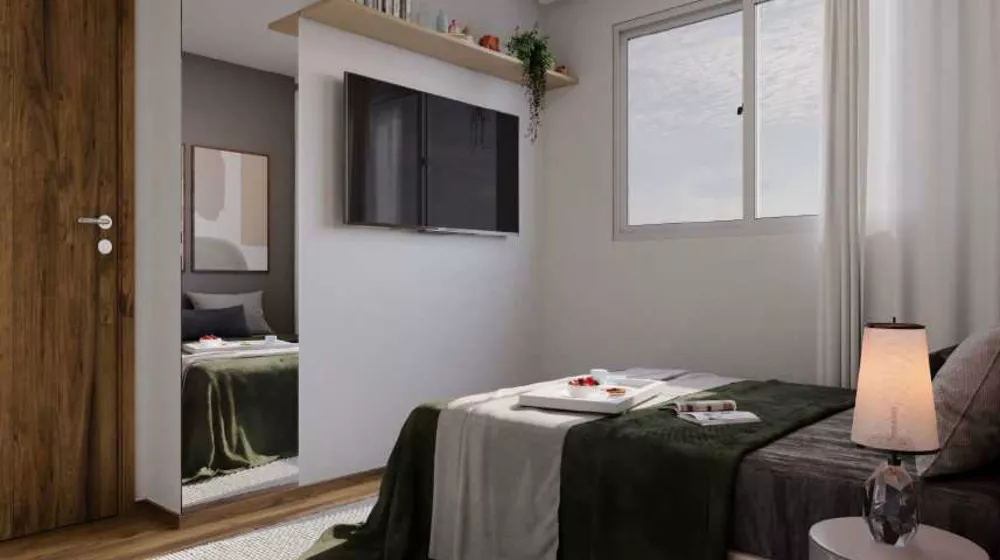 Apartamento à venda com 2 quartos, 41m² - Foto 3