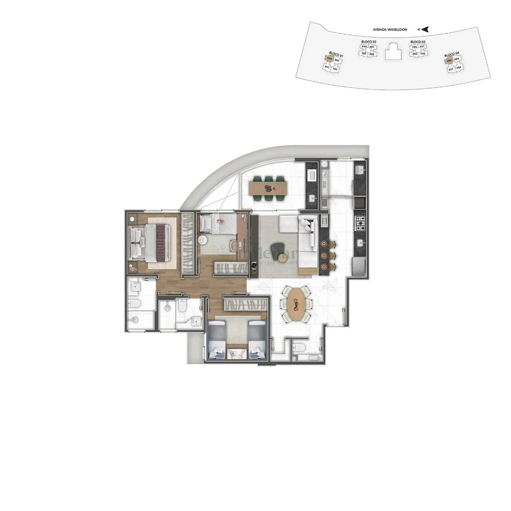 Apartamento, 3 quartos, 94 m² - Foto 16