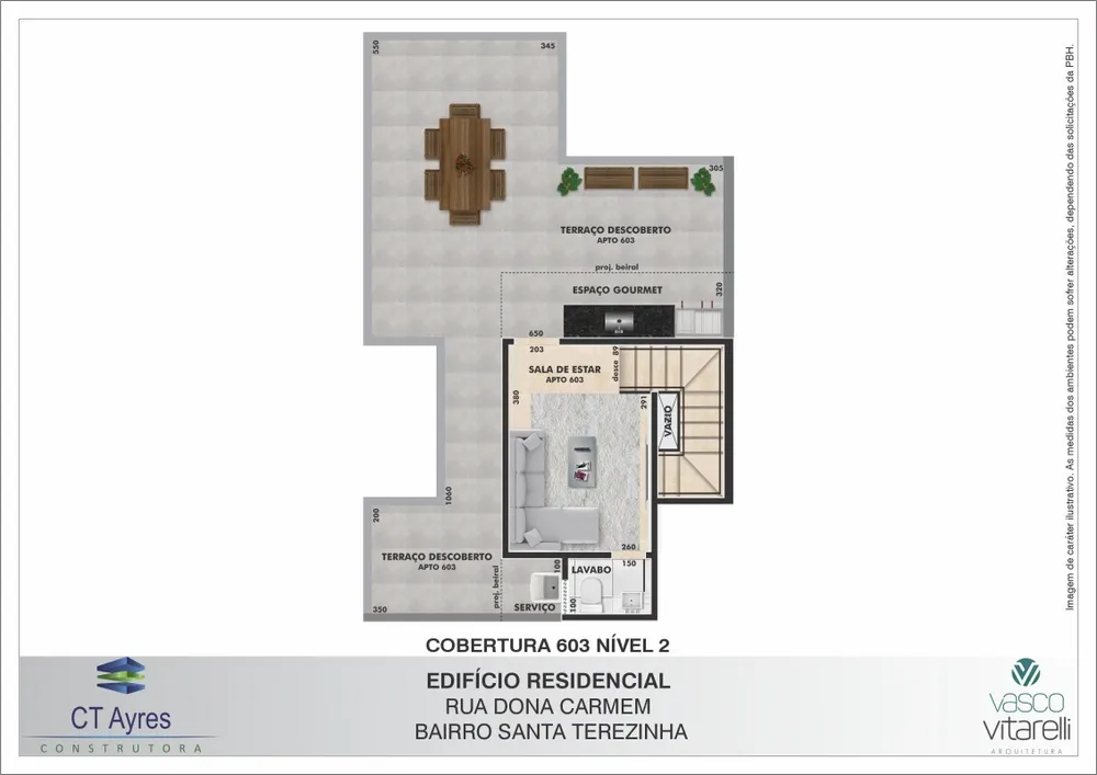 Cobertura, 2 quartos, 115 m² - Foto 8