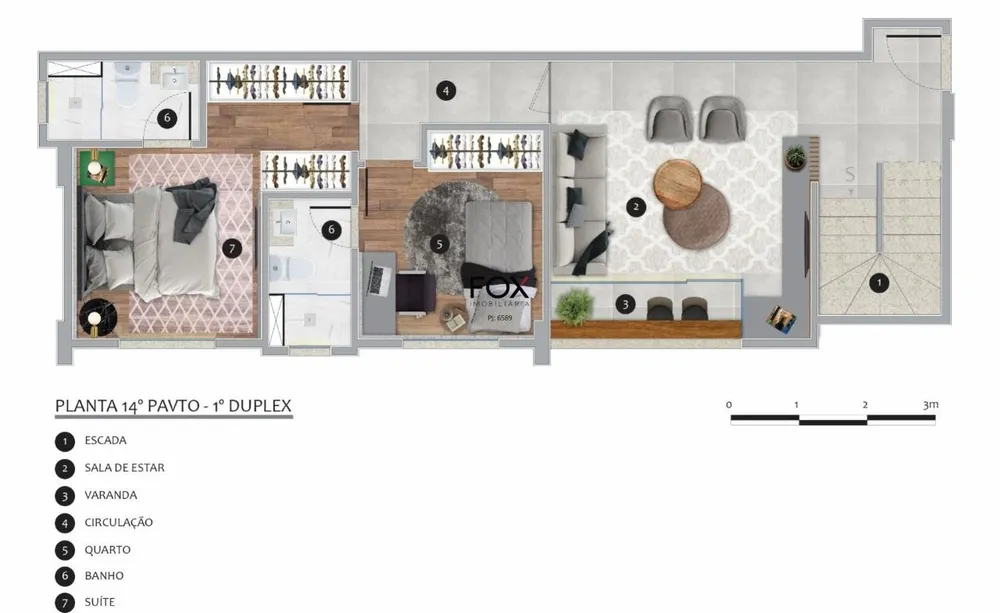 Apartamento, 2 quartos, 58 m² - Foto 9