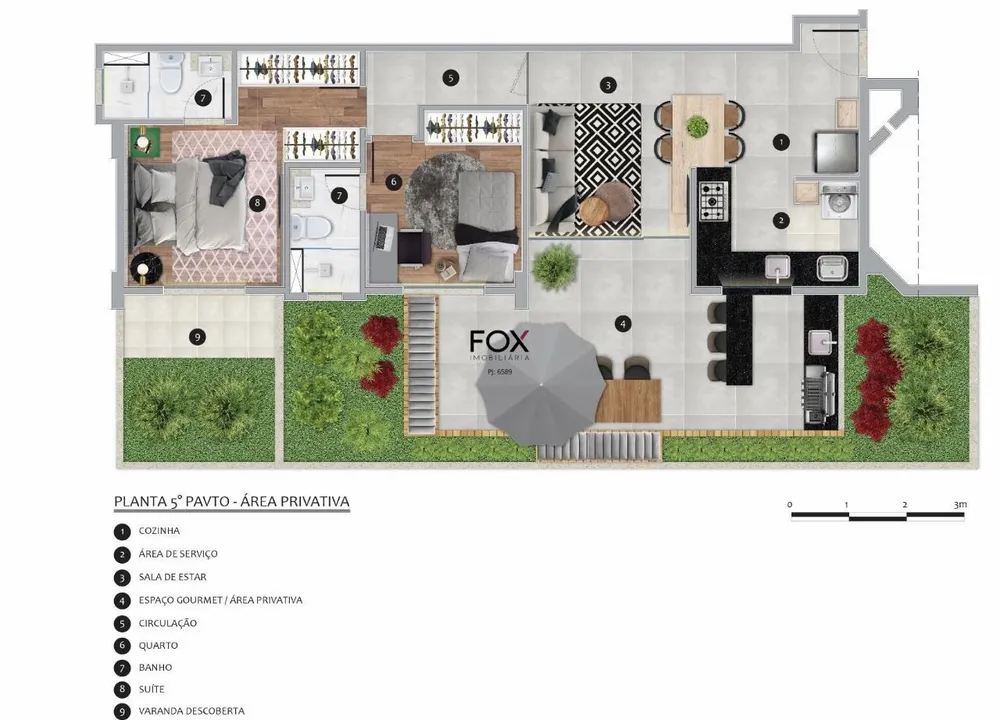 Apartamento, 2 quartos, 58 m² - Foto 8