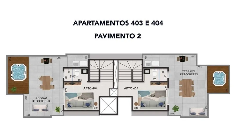 Cobertura, 2 quartos, 108 m² - Foto 3