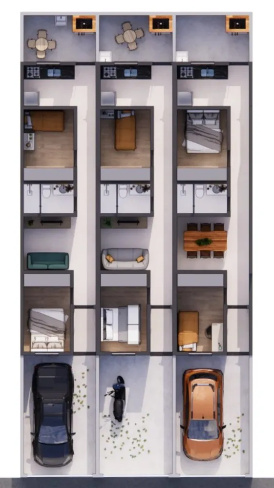 Casa, 2 quartos, 55 m² - Foto 3