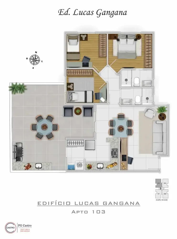 Apartamento, 3 quartos, 75 m² - Foto 6