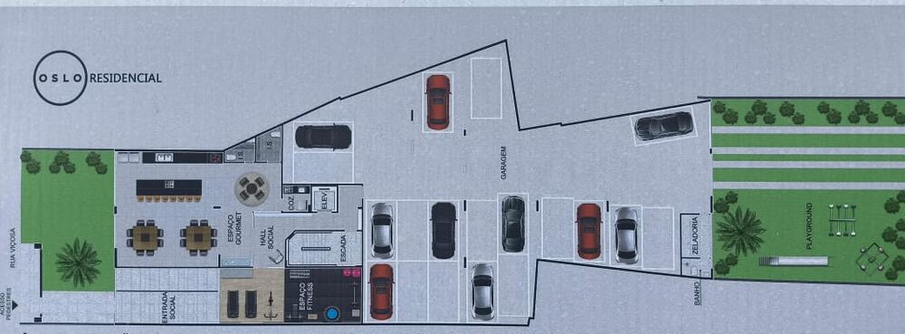 Apartamento à venda com 3 quartos, 77m² - Foto 3