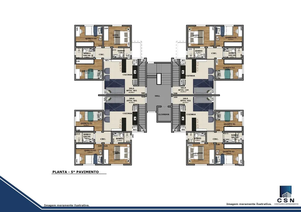 Cobertura, 3 quartos, 140 m² - Foto 4