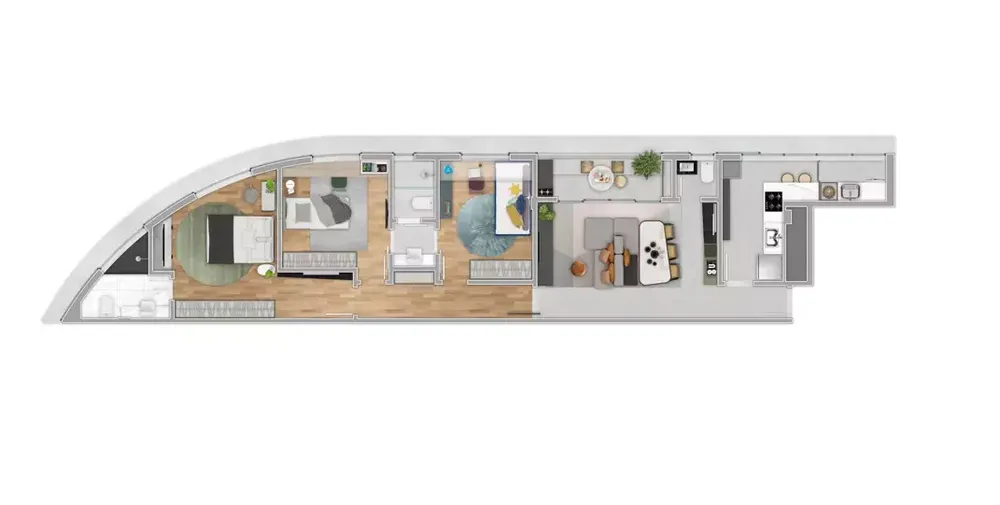 Cobertura, 4 quartos, 157 m² - Foto 5