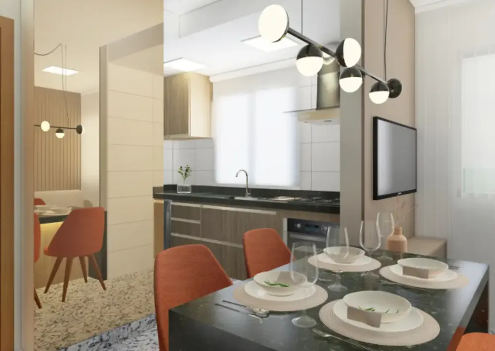 Apartamento, 1 quarto, 46 m² - Foto 2