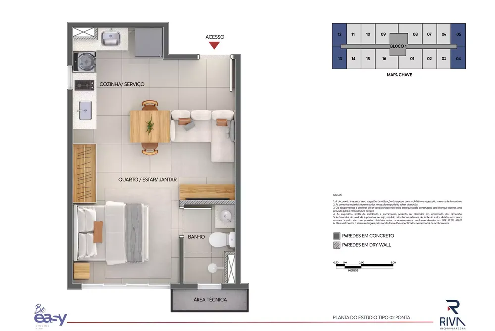 Apartamento, 1 quarto, 27 m² - Foto 14
