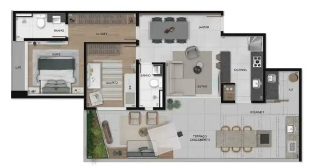 Apartamento, 2 quartos, 90 m² - Foto 10