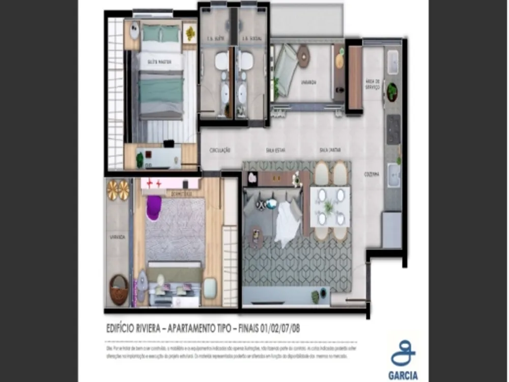 Apartamento, 2 quartos, 66 m² - Foto 4