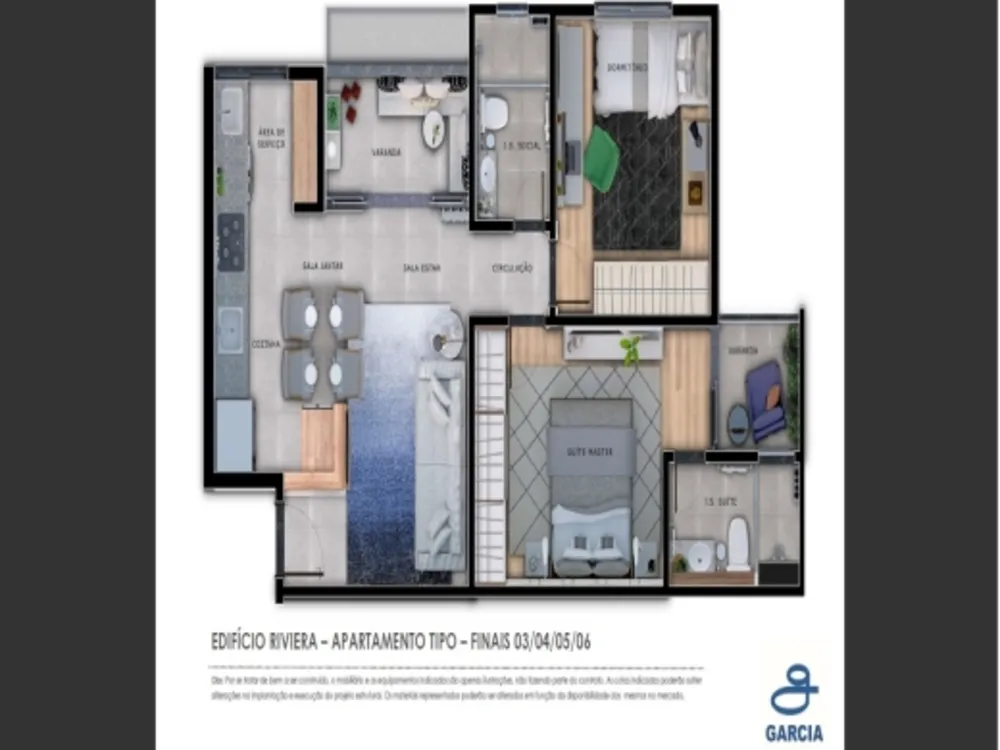 Apartamento, 2 quartos, 66 m² - Foto 3