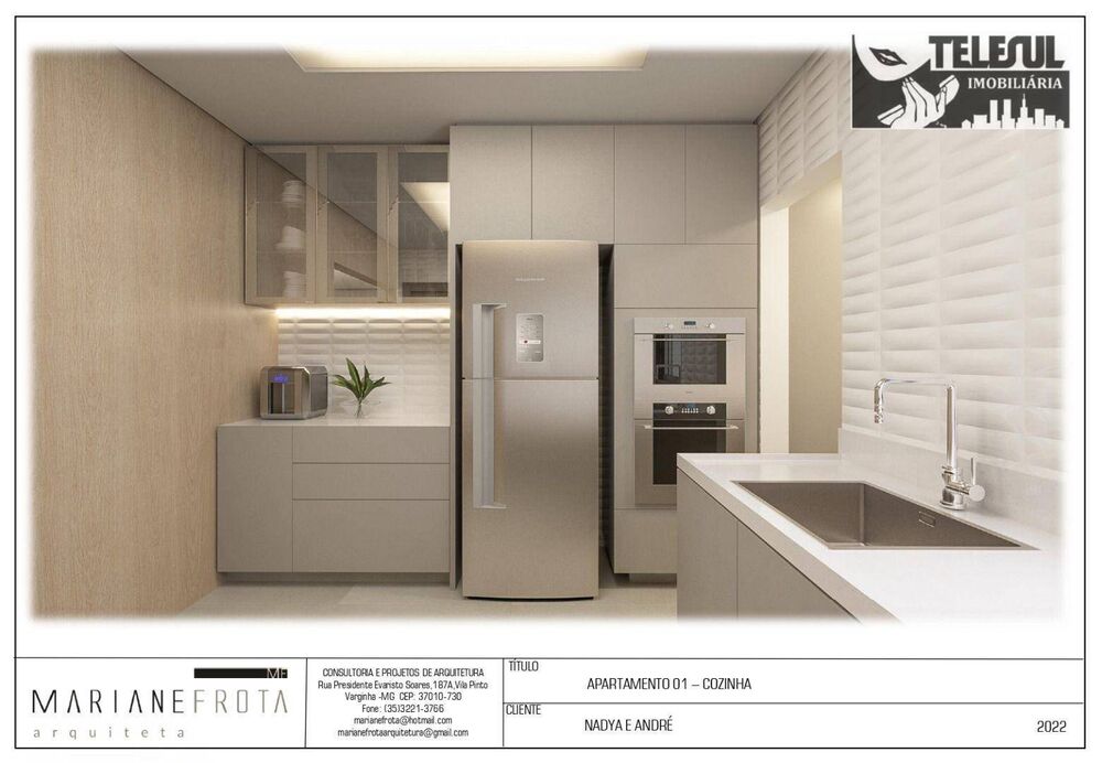 Apartamento à venda com 3 quartos, 99m² - Foto 3