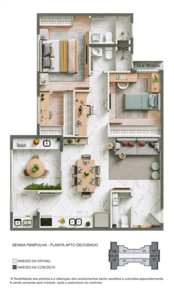 Apartamento, 2 quartos, 75 m² - Foto 8