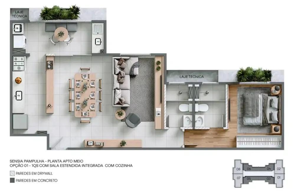 Apartamento, 2 quartos, 75 m² - Foto 5