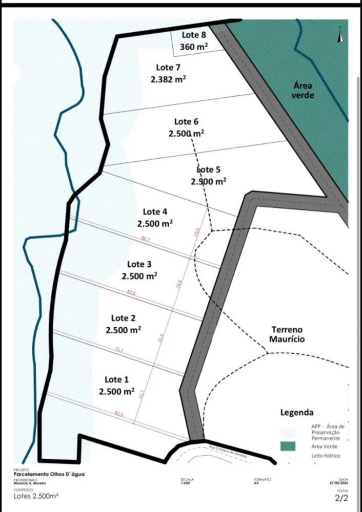 Terreno, 2500 m² - Foto 1