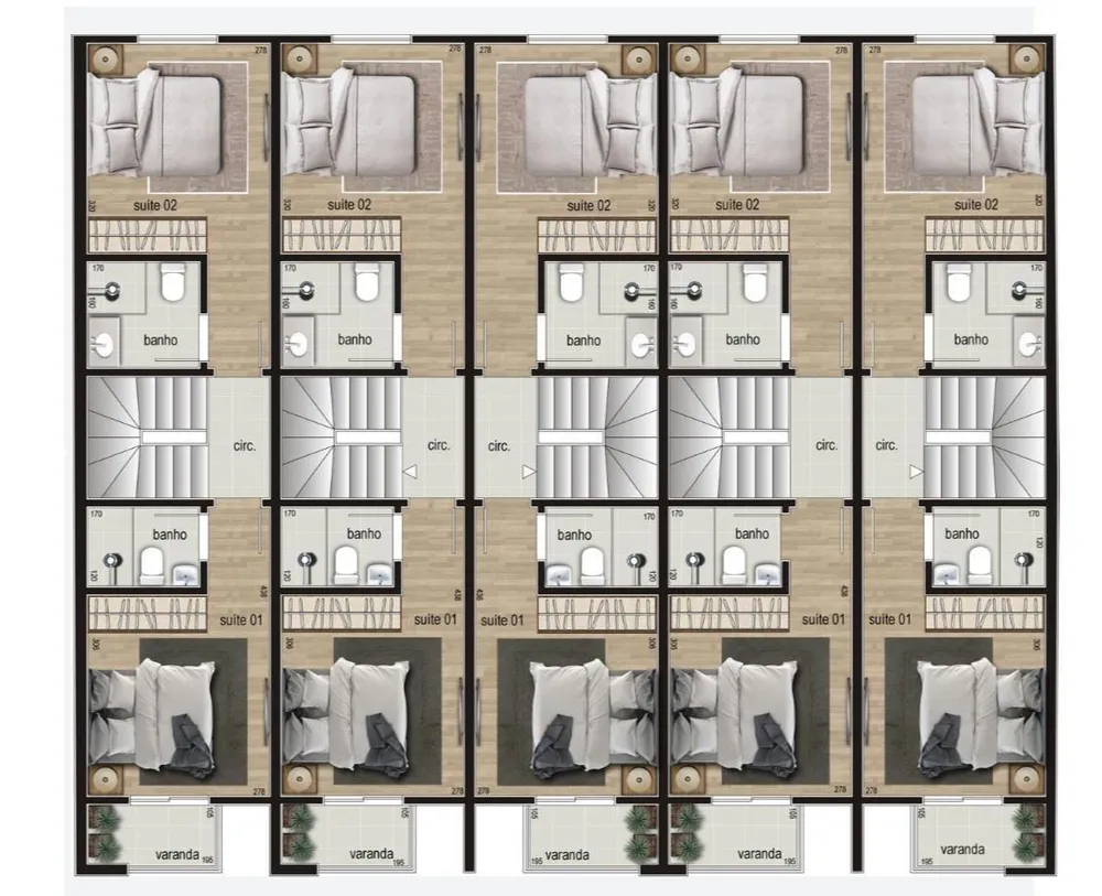 Casa, 2 quartos, 50 m² - Foto 2