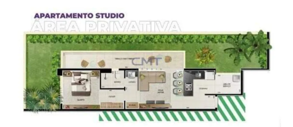 Apartamento, 1 quarto, 103 m² - Foto 7