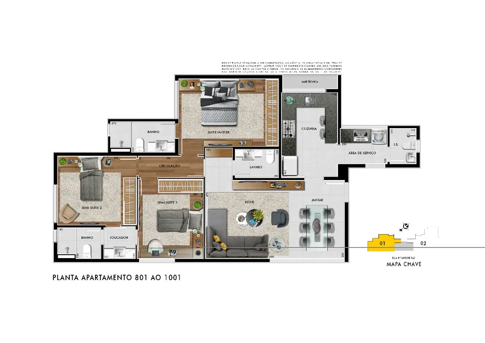 Cobertura, 4 quartos, 239 m² - Foto 6