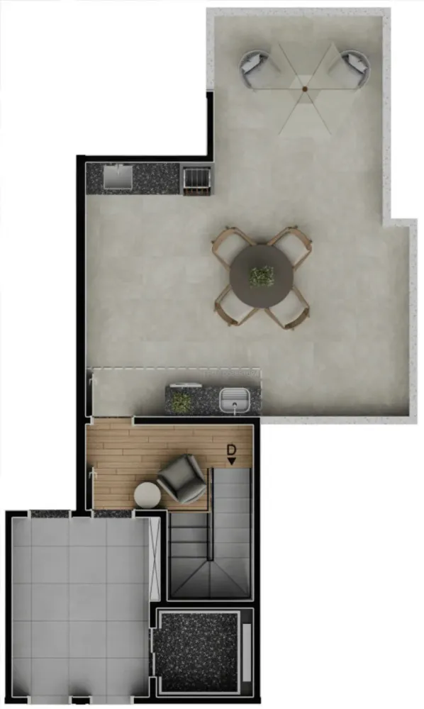 Cobertura, 2 quartos, 93 m² - Foto 6