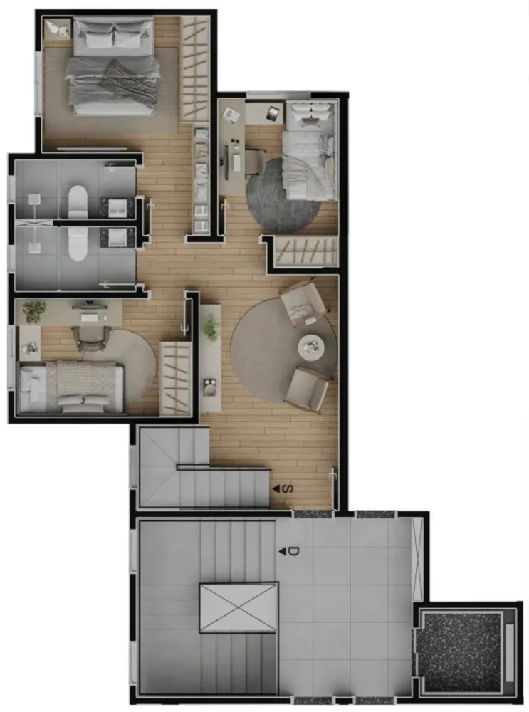Cobertura, 2 quartos, 93 m² - Foto 9