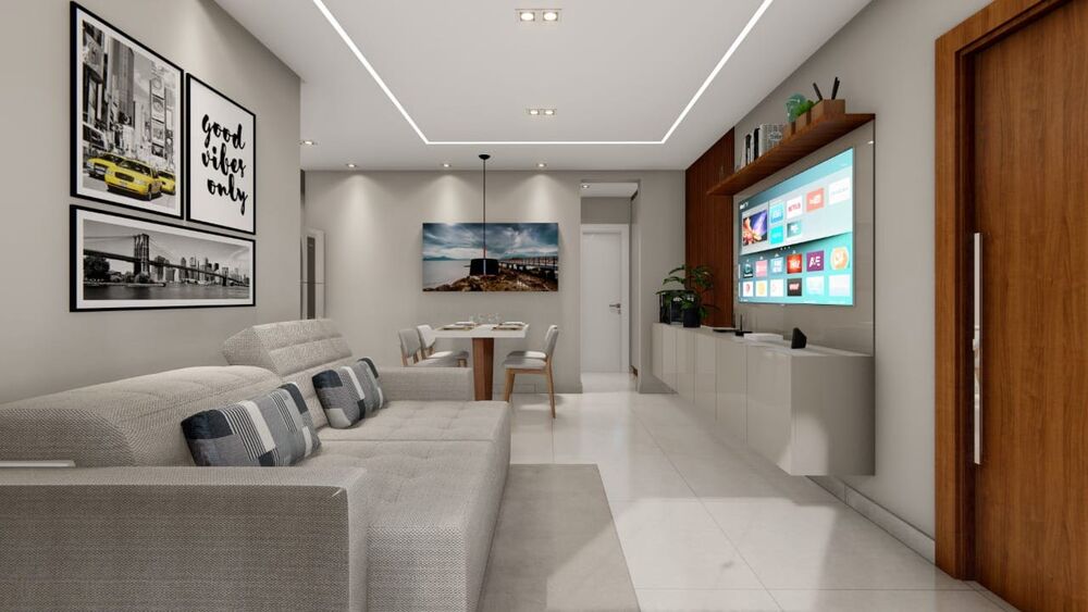 Apartamento à venda com 1 quarto, 69m² - Foto 1