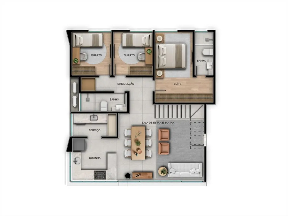 Apartamento, 3 quartos, 92 m² - Foto 5