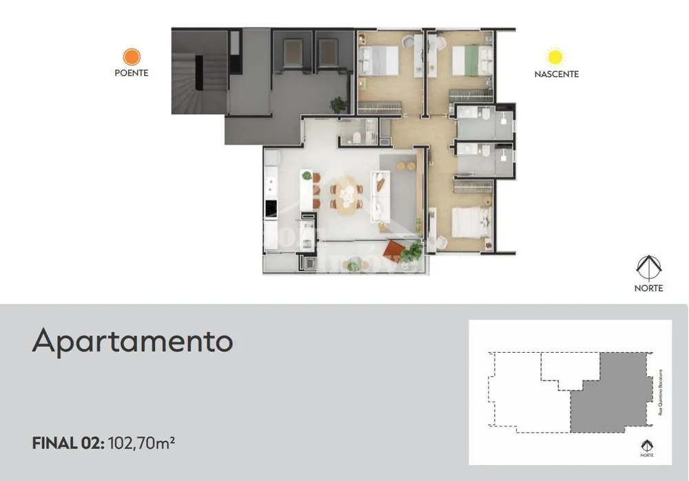 Apartamento, 2 quartos, 127 m² - Foto 9