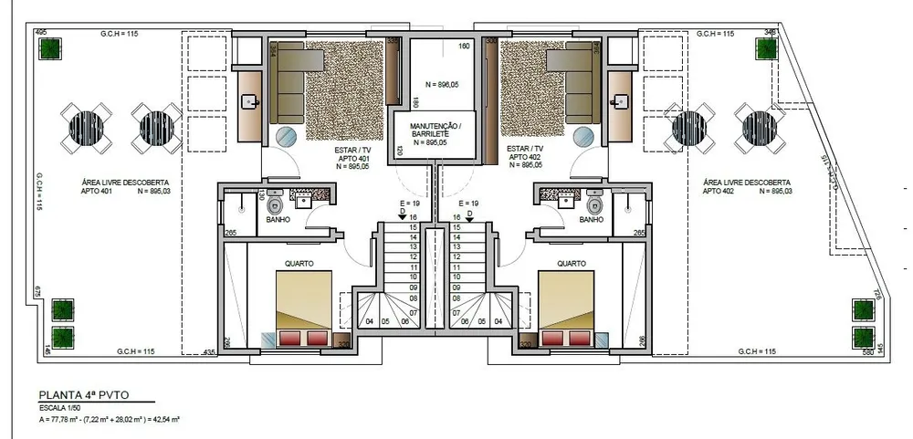 Cobertura, 4 quartos, 156 m² - Foto 3