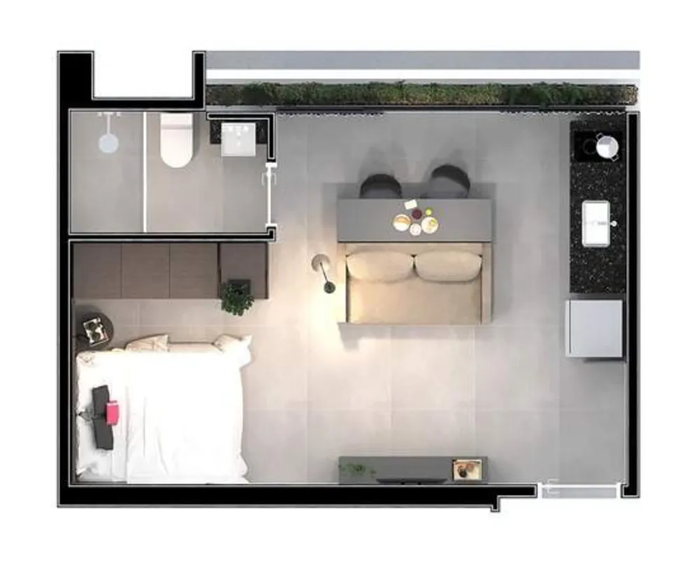 Apartamento, 1 quarto, 27 m² - Foto 15