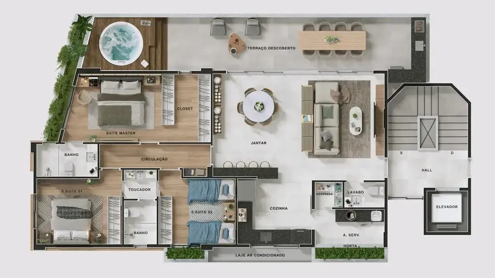 Apartamento, 3 quartos, 140 m² - Foto 5