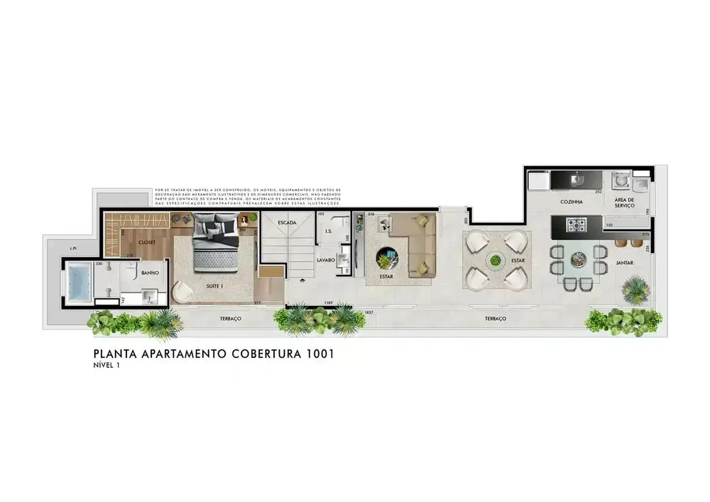 Cobertura, 2 quartos, 150 m² - Foto 11
