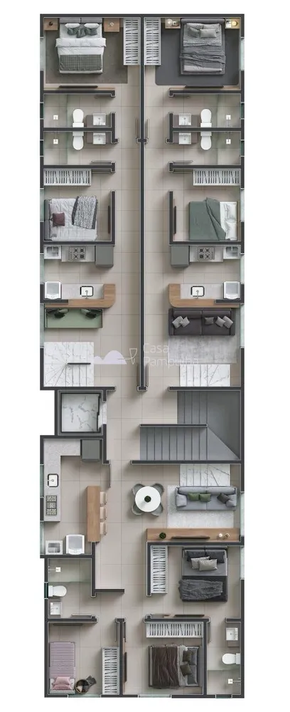 Apartamento, 3 quartos, 96 m² - Foto 2